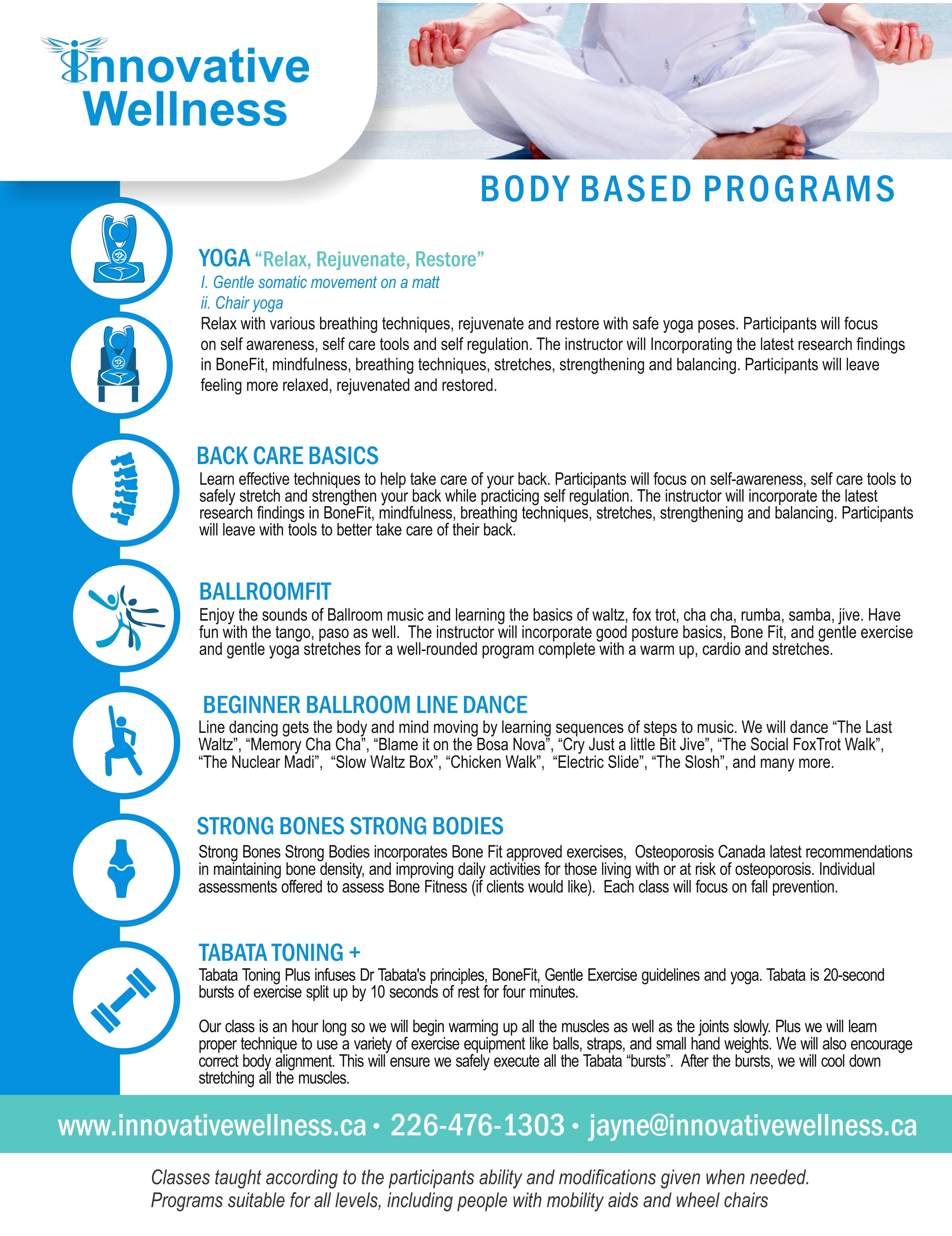 BodyBasedPrograms